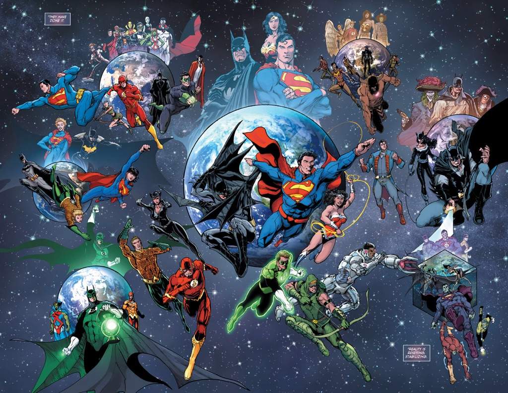 DC and Marvel Multiverses